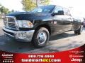 2012 Black Dodge Ram 3500 HD Big Horn Crew Cab Dually  photo #1