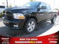 Black - Ram 1500 Express Quad Cab Photo No. 1