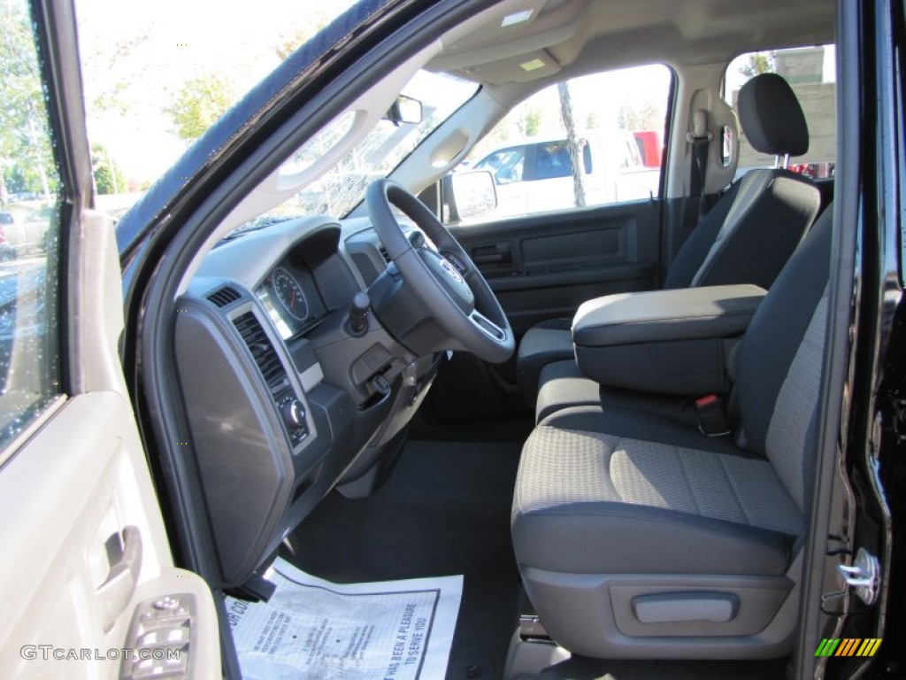 Dark Slate Gray/Medium Graystone Interior 2012 Dodge Ram 1500 Express Quad Cab Photo #55289563