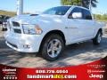 2012 Bright White Dodge Ram 1500 Sport Crew Cab  photo #1