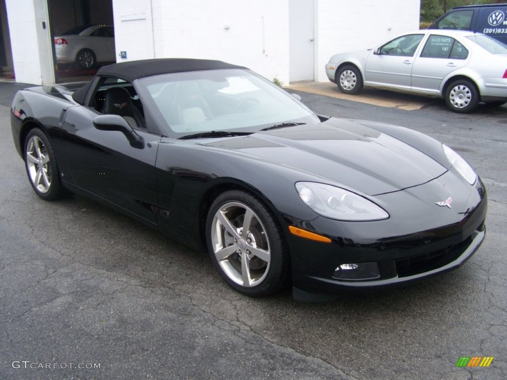 Black 2008 Chevrolet Corvette Convertible Exterior Photo #55289638