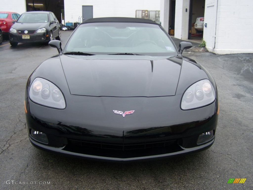 Black 2008 Chevrolet Corvette Convertible Exterior Photo #55289647