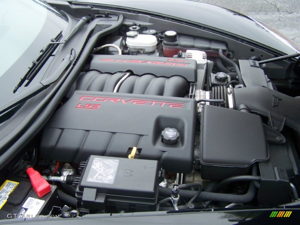 2008 Chevrolet Corvette Convertible 6.2 Liter OHV 16-Valve LS3 V8 Engine Photo #55289719