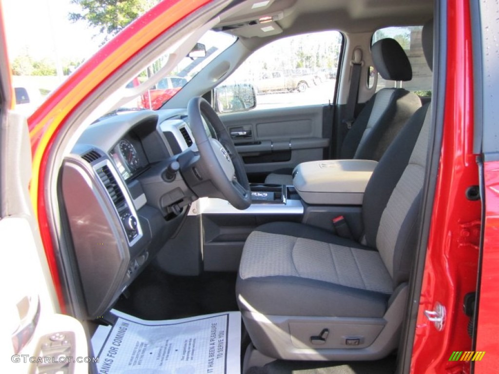 Dark Slate Gray/Medium Graystone Interior 2012 Dodge Ram 1500 Big Horn Crew Cab Photo #55289815