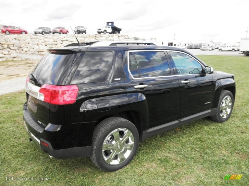 Onyx Black 2012 GMC Terrain SLT AWD Exterior Photo #55290112