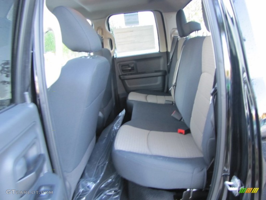 Dark Slate Gray/Medium Graystone Interior 2012 Dodge Ram 1500 Express Quad Cab Photo #55290289