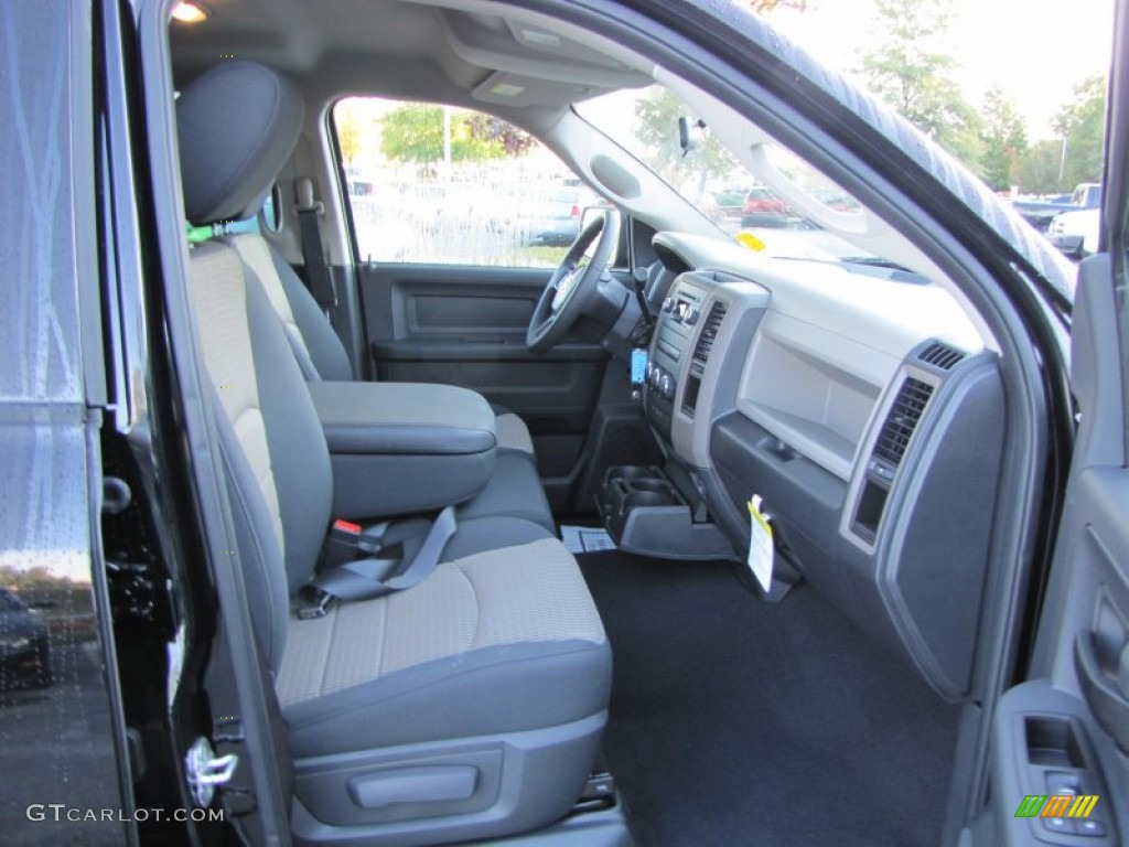 Dark Slate Gray/Medium Graystone Interior 2012 Dodge Ram 1500 Express Quad Cab Photo #55290301