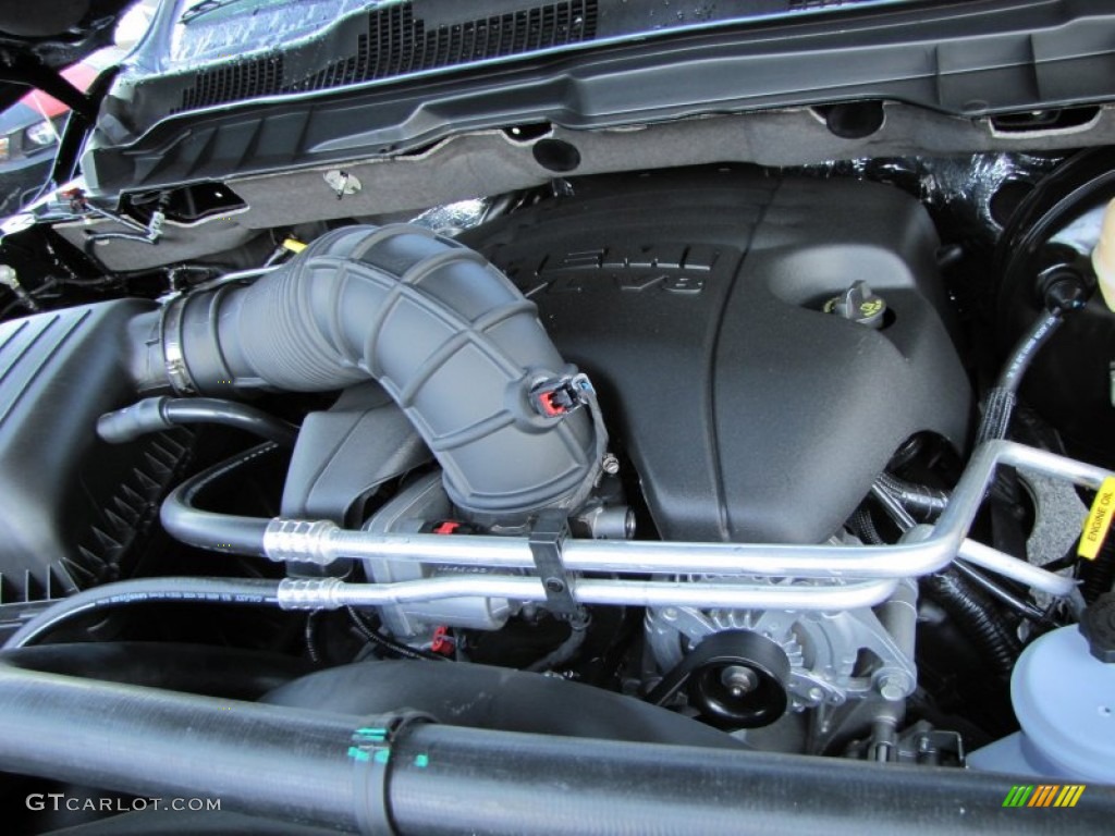 2012 Dodge Ram 1500 Express Quad Cab 5.7 Liter HEMI OHV 16-Valve VVT MDS V8 Engine Photo #55290319