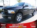 2012 Black Dodge Ram 1500 Express Quad Cab  photo #1