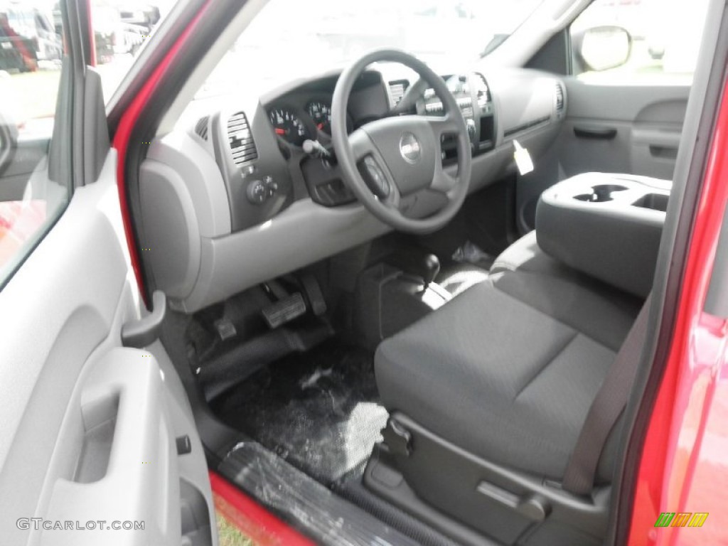 2012 Sierra 1500 Regular Cab 4x4 - Fire Red / Dark Titanium photo #5