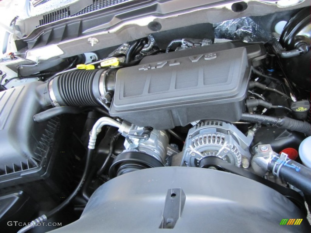 2012 Dodge Ram 1500 ST Crew Cab 4.7 Liter SOHC 16-Valve Flex-Fuel V8 Engine Photo #55291012