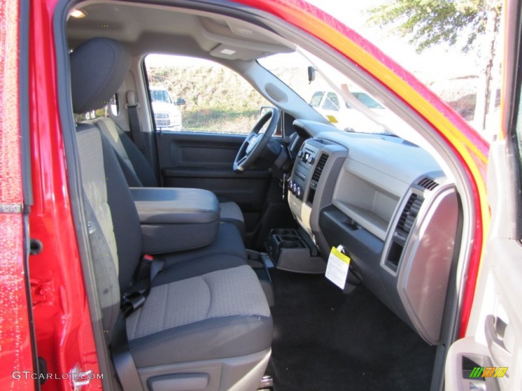 2012 Ram 1500 ST Crew Cab - Flame Red / Dark Slate Gray/Medium Graystone photo #8