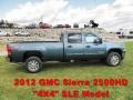 2012 Stealth Gray Metallic GMC Sierra 2500HD SLE Crew Cab 4x4  photo #1