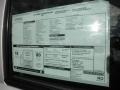 2012 GMC Sierra 1500 Regular Cab Window Sticker