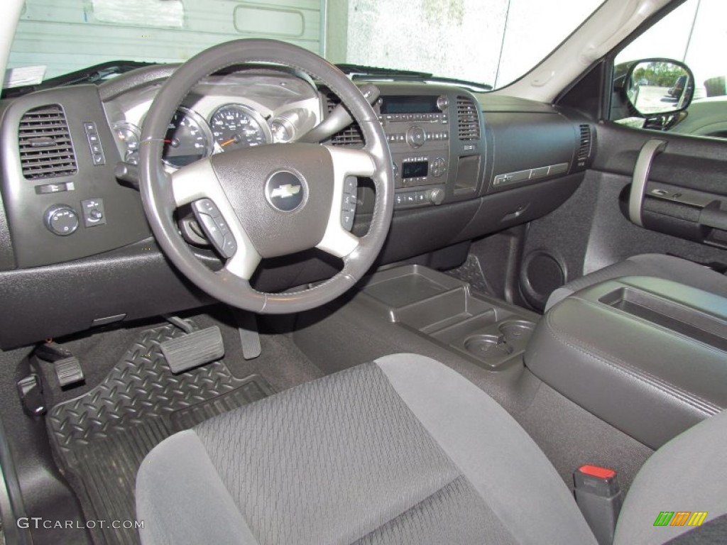 2009 Silverado 1500 LT Extended Cab - Silver Birch Metallic / Ebony photo #14