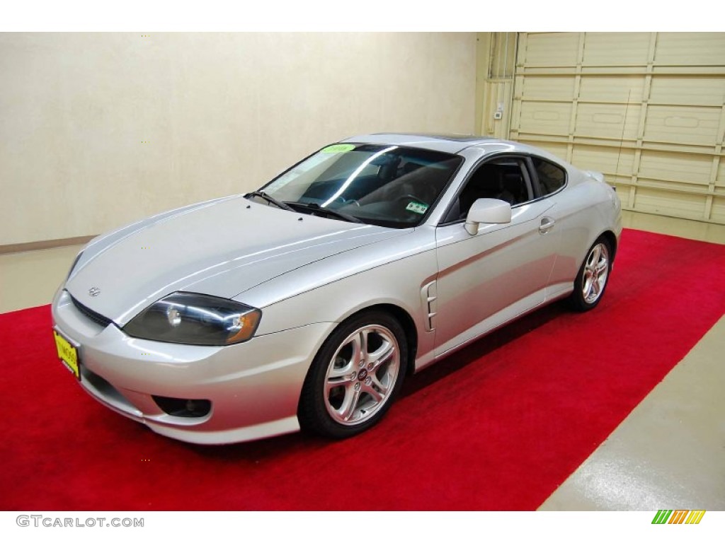 Sterling Silver Metallic 2006 Hyundai Tiburon GT Exterior Photo #55293283