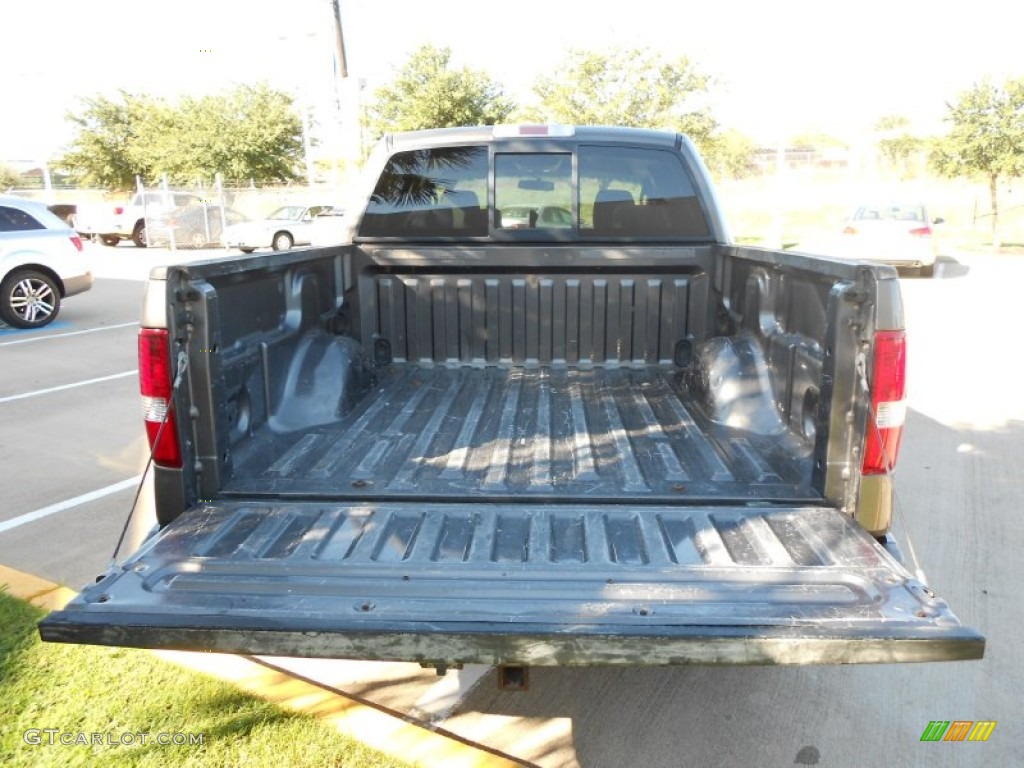 2004 F150 FX4 SuperCrew 4x4 - Dark Shadow Grey Metallic / Black/Medium Flint photo #10