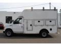 Oxford White - E Series Cutaway E350 Commercial Utility Truck Photo No. 3