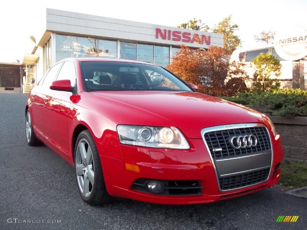 2006 A6 4.2 quattro Sedan - Misano Red Pearl / Ebony photo #1