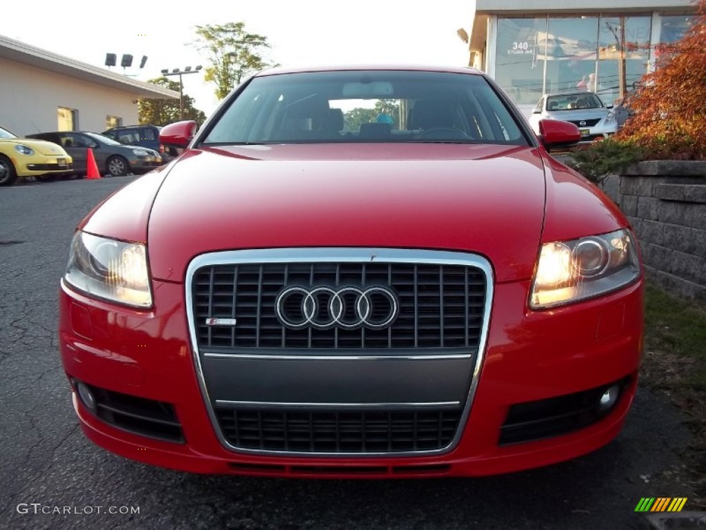 2006 A6 4.2 quattro Sedan - Misano Red Pearl / Ebony photo #2