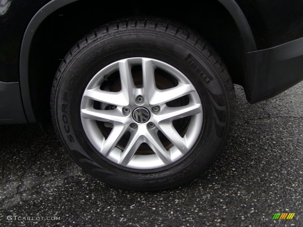2011 Volkswagen Tiguan SE 4Motion Wheel Photo #55295350