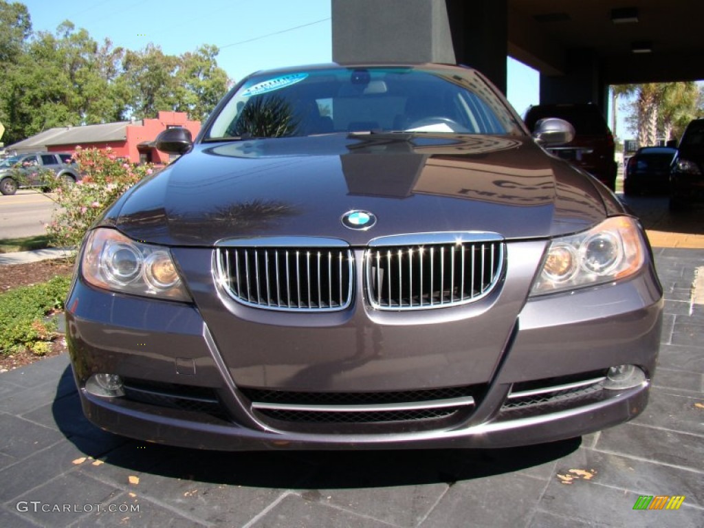 2006 3 Series 330i Sedan - Black Sapphire Metallic / Black photo #2