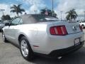 2011 Ingot Silver Metallic Ford Mustang V6 Convertible  photo #9