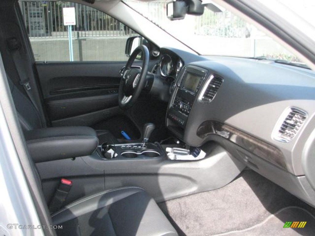 2011 Durango Citadel - Bright Silver Metallic / Black photo #11