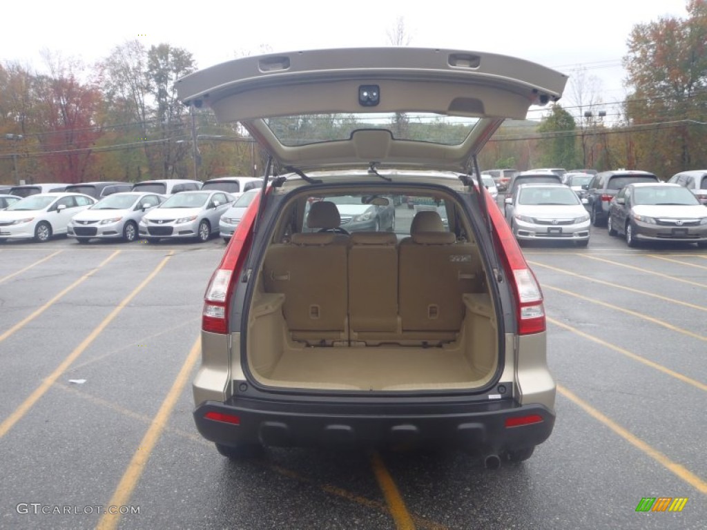 2009 CR-V LX - Borrego Beige Metallic / Ivory photo #8