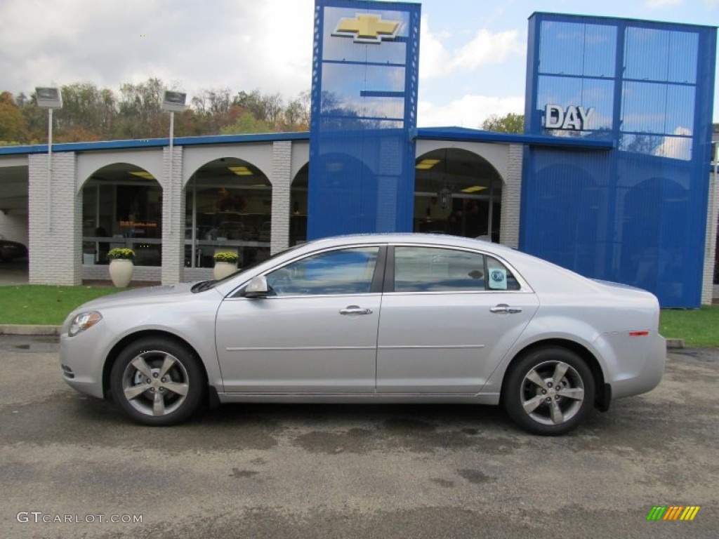 2012 Malibu LT - Silver Ice Metallic / Ebony photo #2