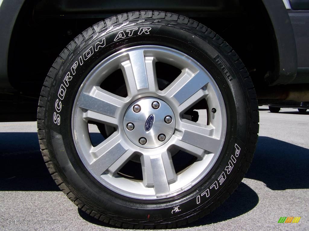 2004 F150 FX4 SuperCab 4x4 - Silver Metallic / Black/Medium Flint photo #9