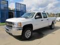 Summit White - Silverado 2500HD Work Truck Crew Cab 4x4 Photo No. 1