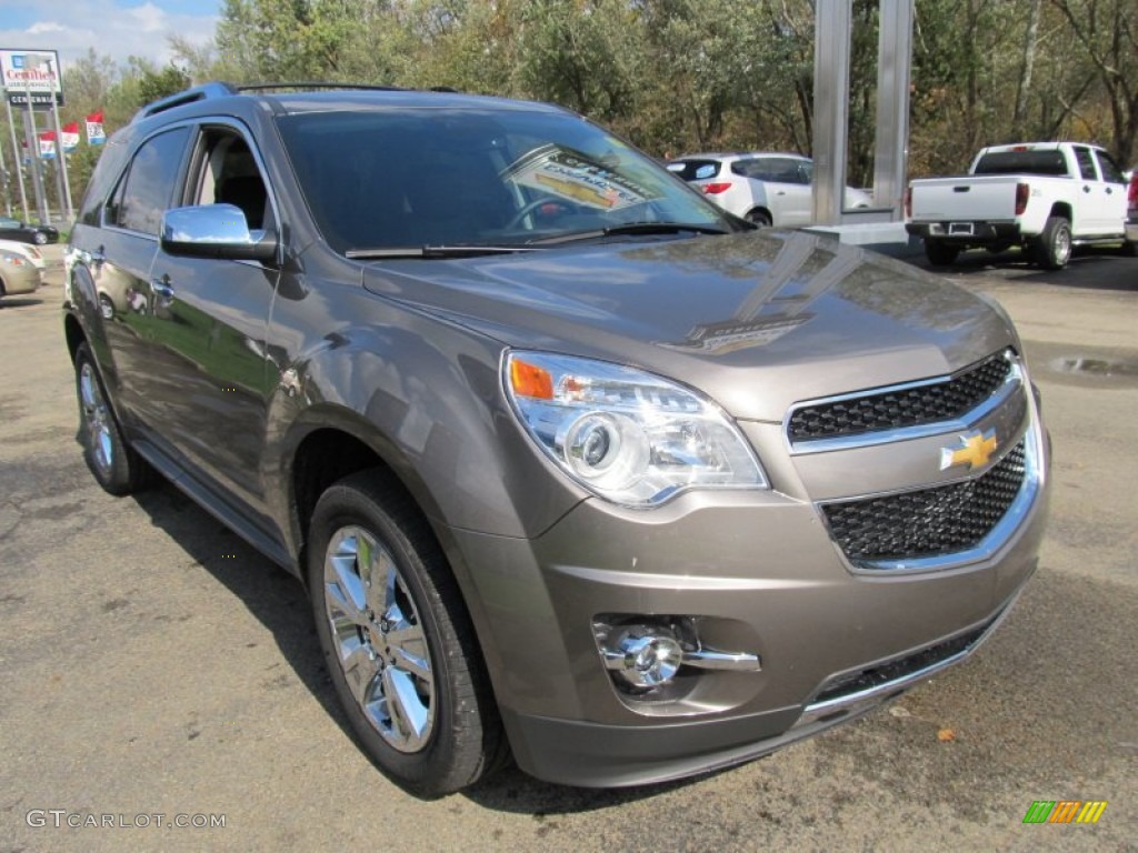 Mocha Steel Metallic 2012 Chevrolet Equinox LTZ AWD Exterior Photo #55299061