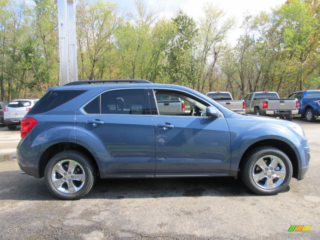 Twilight Blue Metallic 2012 Chevrolet Equinox LT AWD Exterior Photo #55299190