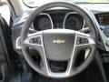 Jet Black 2012 Chevrolet Equinox LT AWD Steering Wheel