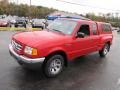 2001 Bright Red Ford Ranger XLT SuperCab  photo #6