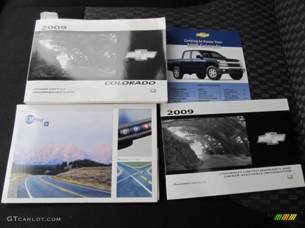 2009 Chevrolet Colorado LT Regular Cab 4x4 Books/Manuals Photo #55300000