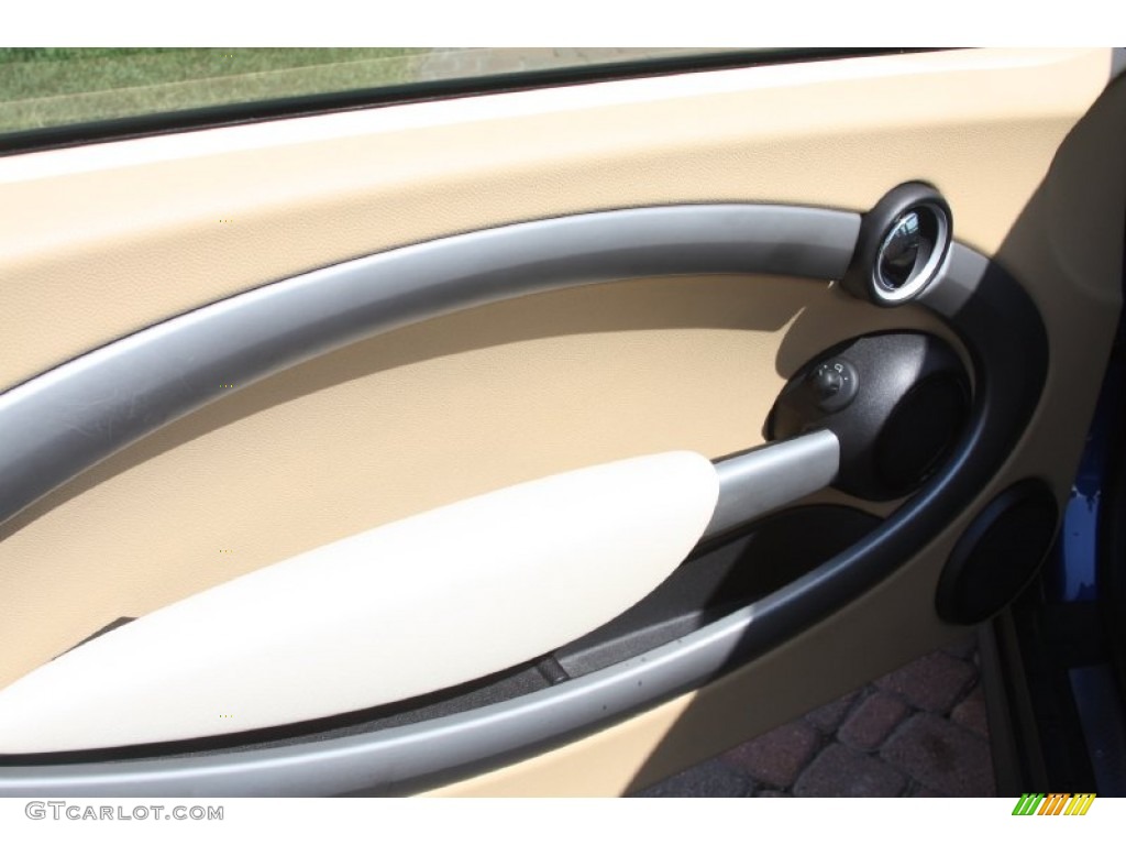 2009 Cooper S Clubman - Lightning Blue Metallic / Gravity Tuscan Beige Leather photo #15