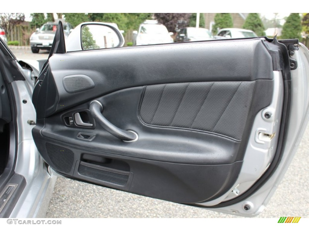 2004 Honda S2000 Roadster Black Door Panel Photo #55303249