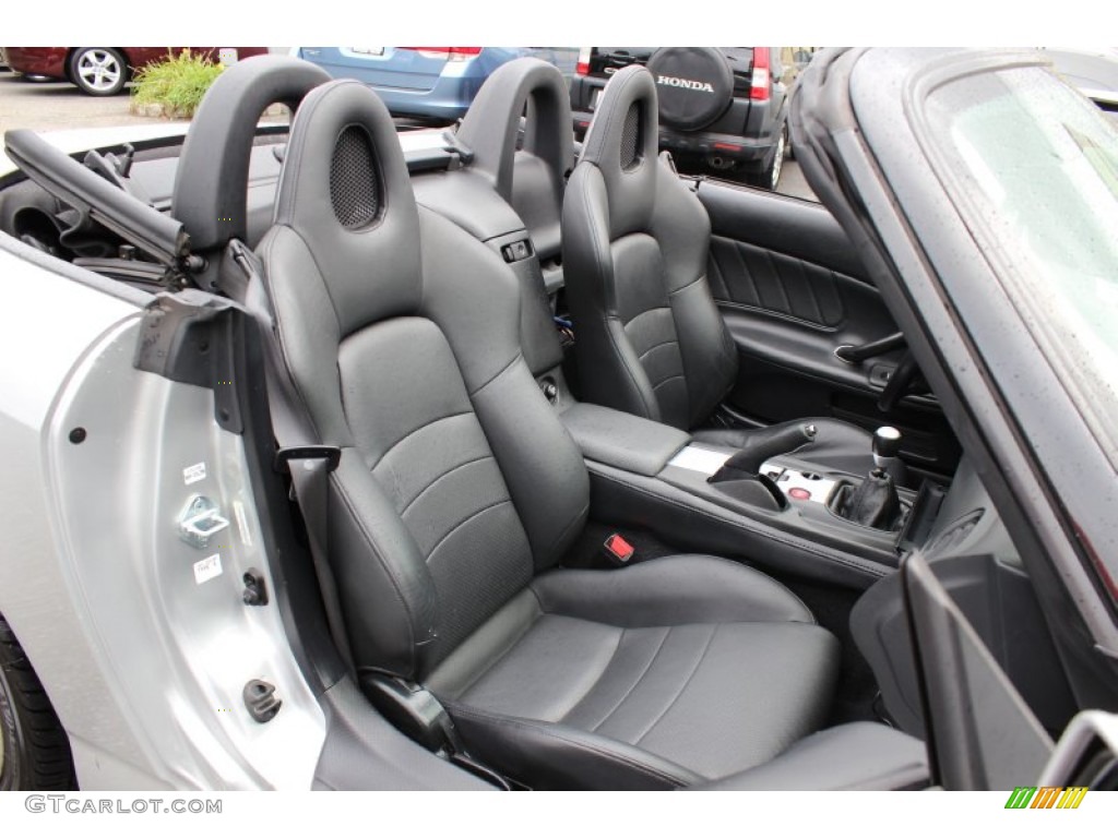 Black Interior 2004 Honda S2000 Roadster Photo #55303276