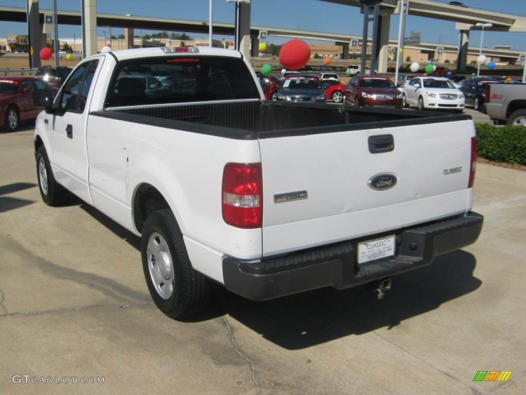 2006 F150 XL Regular Cab - Oxford White / Medium Flint photo #3