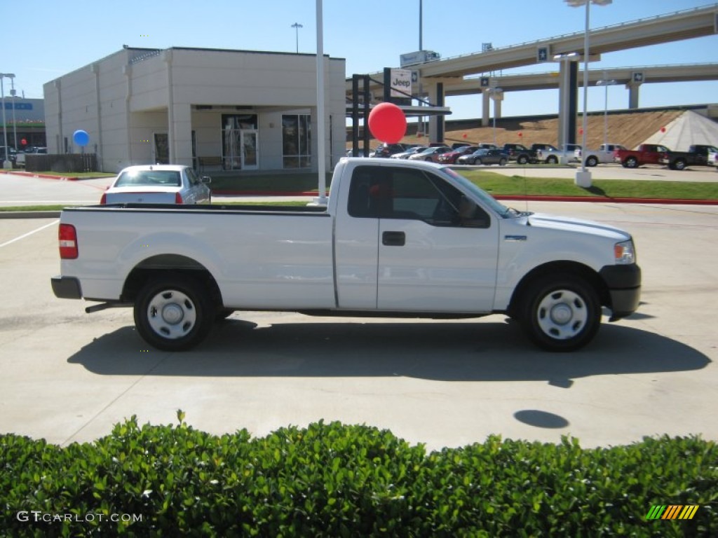 2006 F150 XL Regular Cab - Oxford White / Medium Flint photo #6