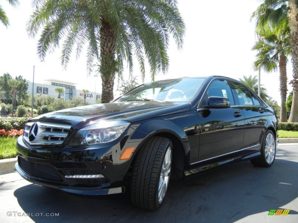 Black 2011 Mercedes-Benz C 300 Sport Exterior Photo #55305095