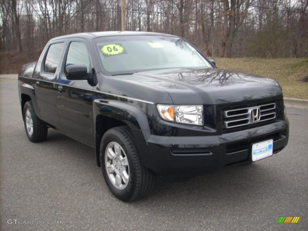 2006 Ridgeline RTS - Nighthawk Black Pearl / Olive photo #1