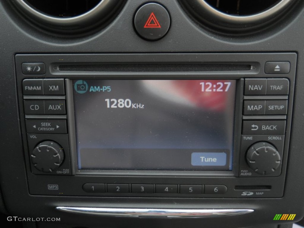 2011 Rogue SL AWD - Wicked Black / Black photo #5