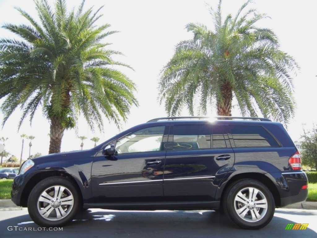 2009 GL 450 4Matic - Capri Blue Metallic / Cashmere photo #1