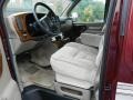 2000 Dark Carmine Red Metallic Chevrolet Express G1500 Passenger Conversion Van  photo #14
