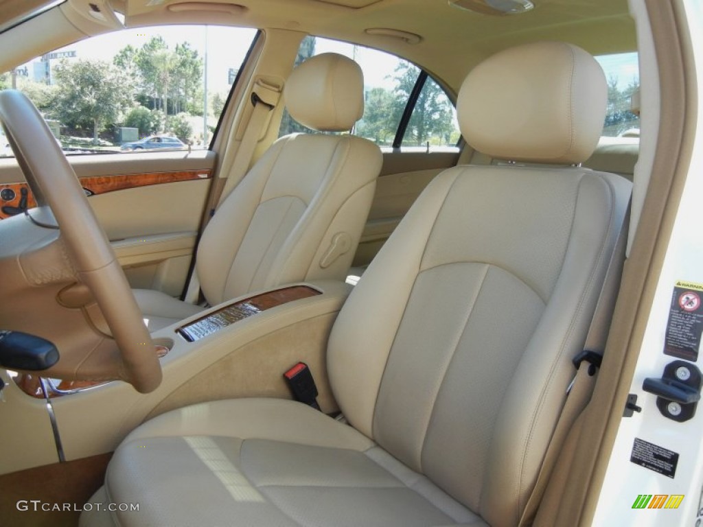 Cashmere Interior 2008 Mercedes-Benz E 350 Sedan Photo #55306096