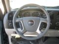 2012 GMC Sierra 1500 Dark Titanium/Light Titanium Interior Steering Wheel Photo