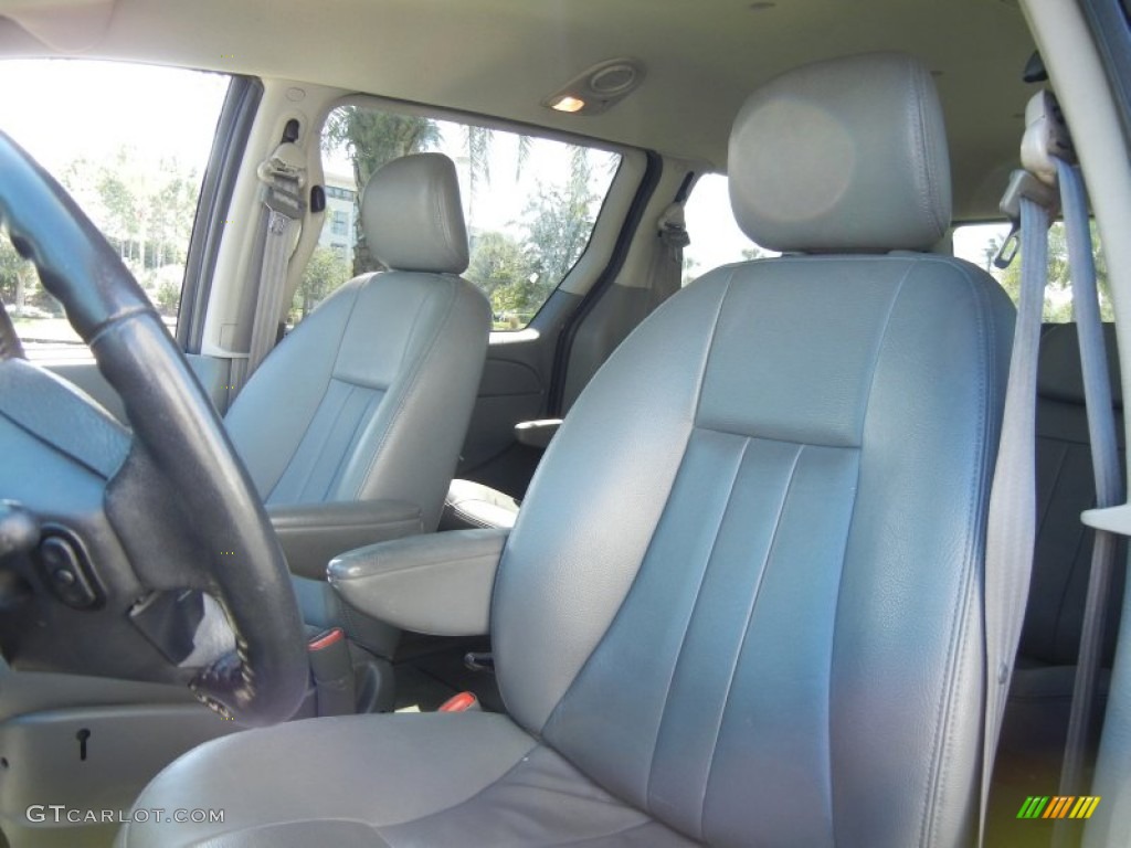 Medium Slate Gray Interior 2005 Chrysler Town & Country Touring Photo #55306702
